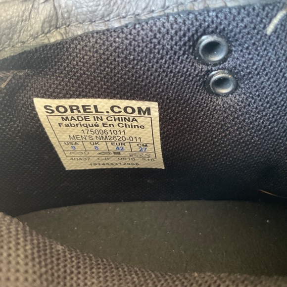 Sorel Hiking Boots (Madson) Men’s Size 9 - Picture 2 of 12